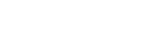 Eleebana Plumbing Logo White, Transparent Background
